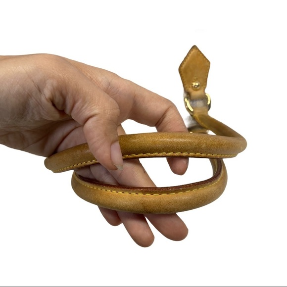 Louis Vuitton Tote bag white damier leather handbag used good condition vintage - Picture 11 of 14